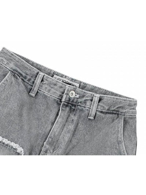 【runningHIGH】WASHED DENIM CARPENTER PANTS