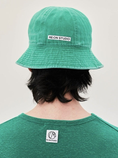 【RE:ON STUDIO】REON LOGO COTTON BUCKET HAT