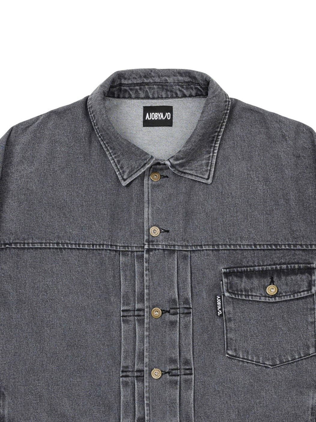 【AJOBYAJO】Batwing Oversized Denim Jacket