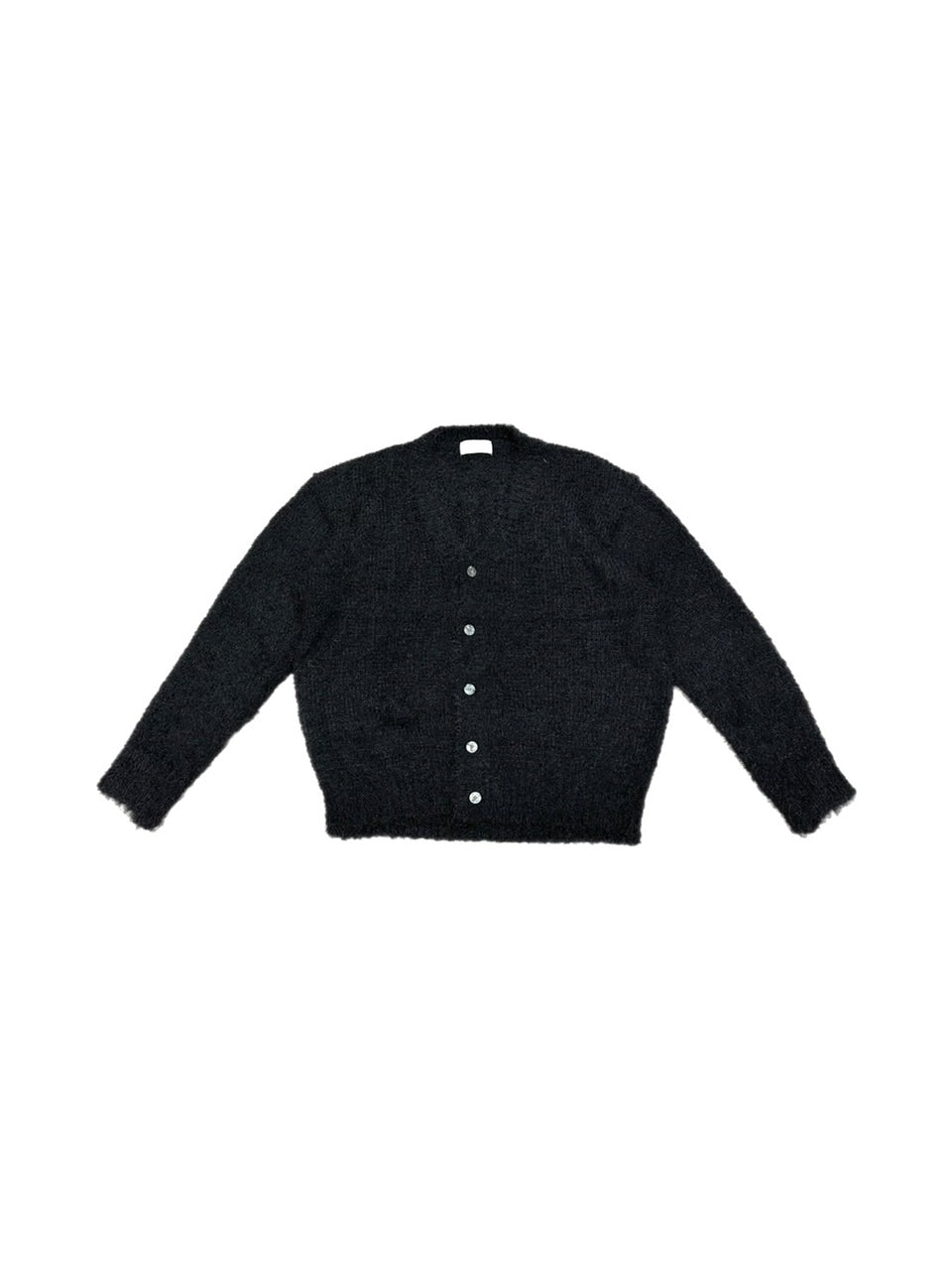 受注制【Chikashitsu +】bookle hairly cardigan (3color) / 【チカシツプラス】バックルヘアリー長袖カーディガン