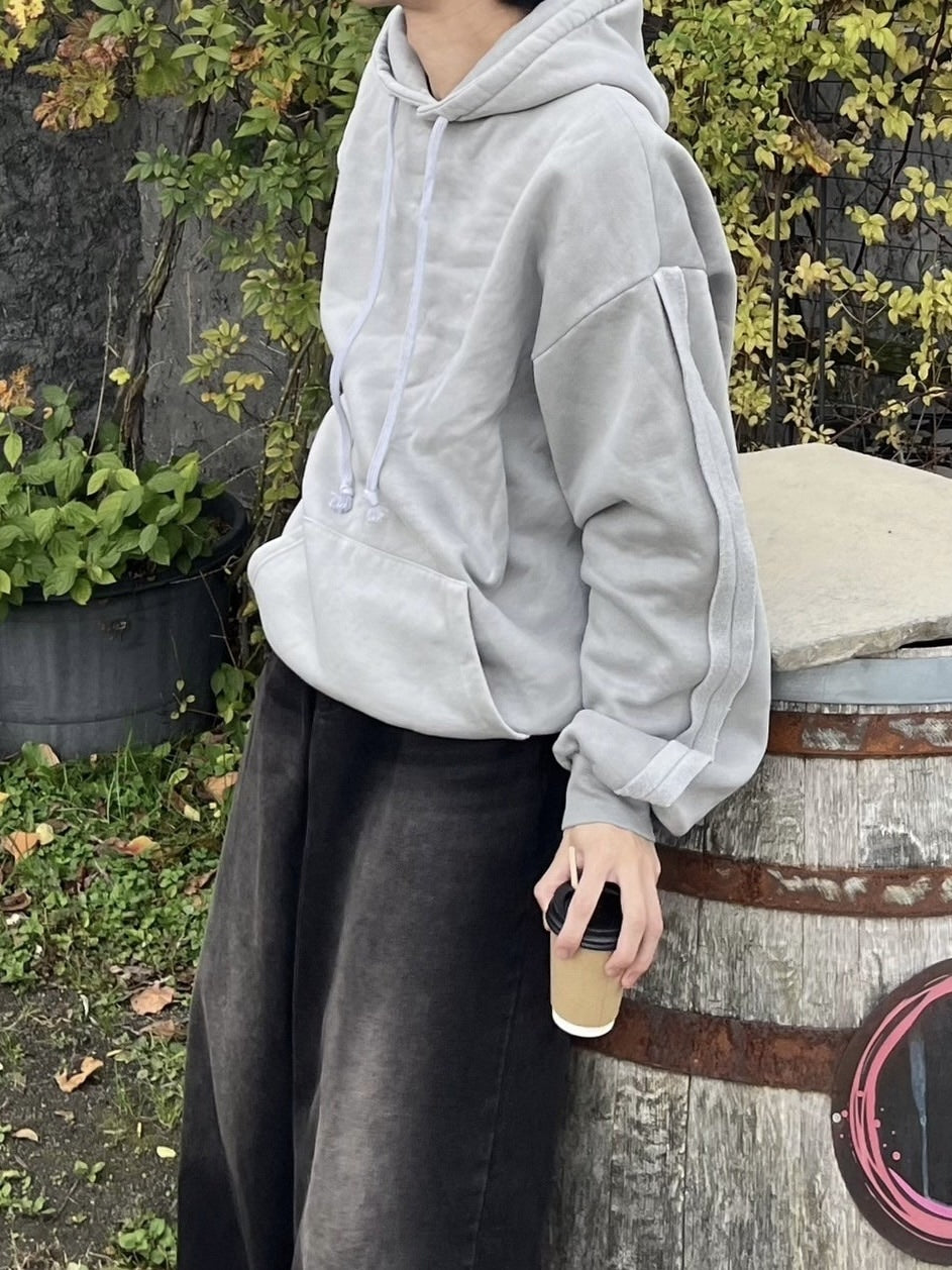 【youll】set up pigment sweat hoodie (2color)