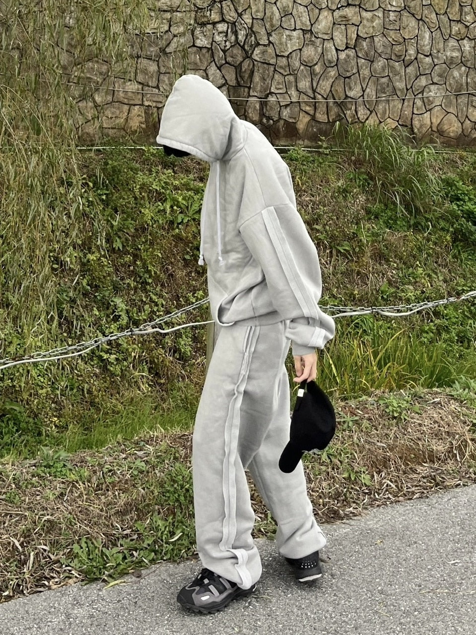 【youll】set up pigment sweat pants (2color)