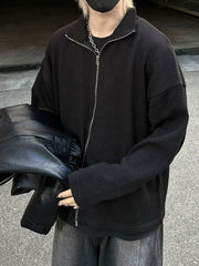 受注制【nmtc +】high neck knit cardigan (2color)