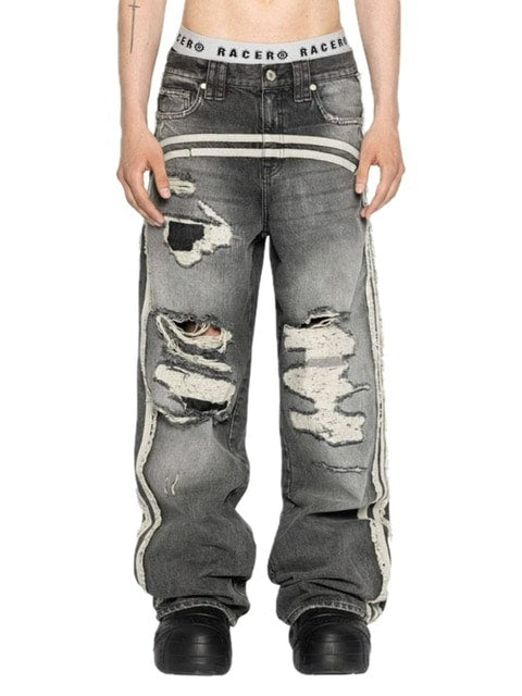 【RACER WORLDWIDE】Track Jeans