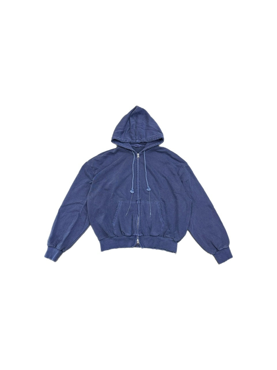 大阪店WEB限定受注制【Chikashitsu +】damage zip up hoodie (3color) / 【チカシツプラス】ダメージ長袖ジップアップパーカー