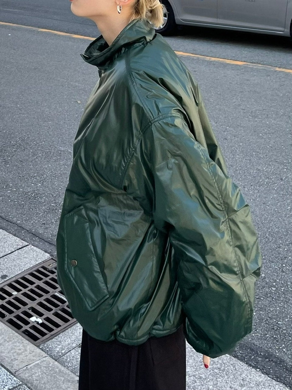 【Chikashitsu +】unisex padding blouson (4color) / 【チカシツプラス】ユニセックスパディングエムエーワン長袖ブルゾン