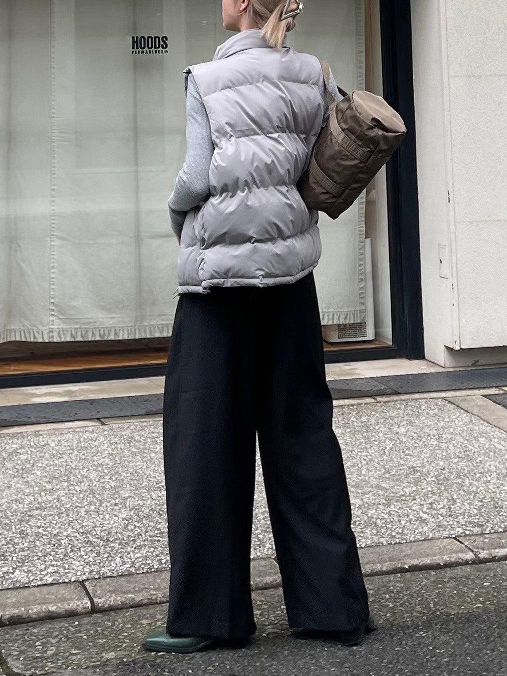 受注制【Chikashitsu +】padded vest (5color)