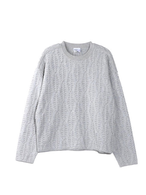 【ARCH by ROARINGWILD】FISH SCALE PATTERN SWEATER