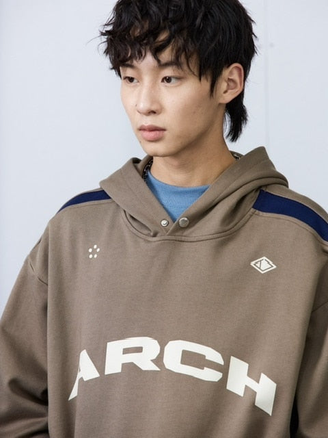 【ARCH by ROARINGWILD】PREPPY STYLE HOODIE
