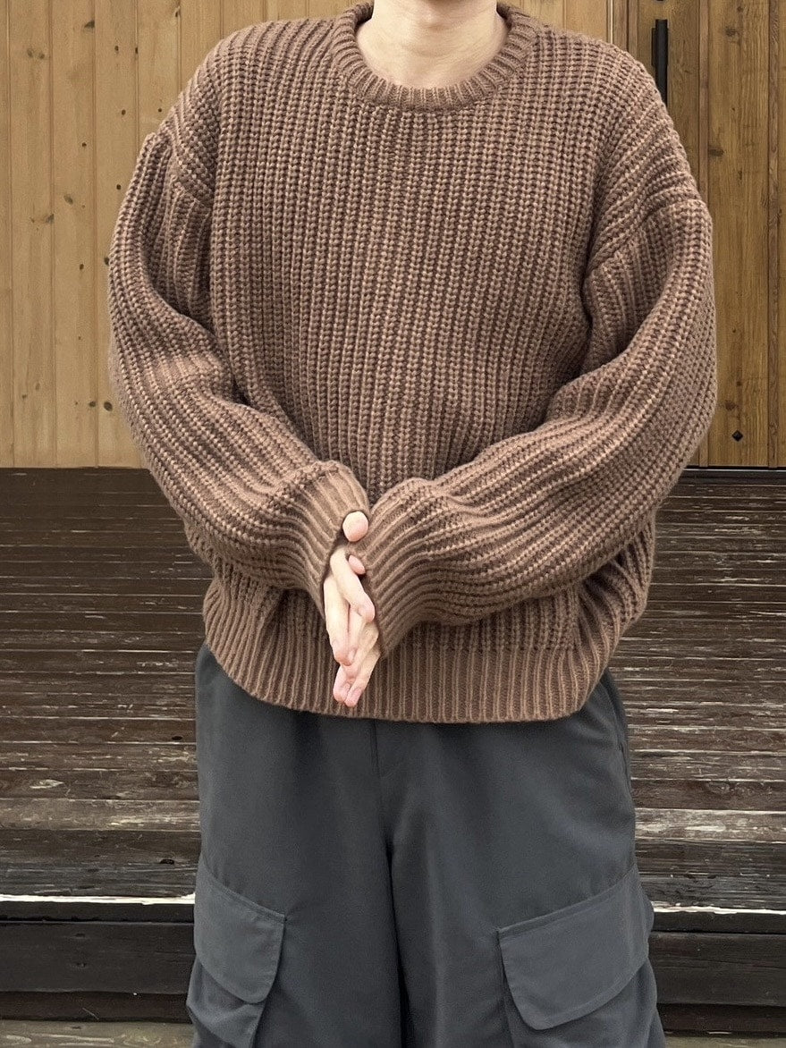 受注制【youll】waffle knit (2color)