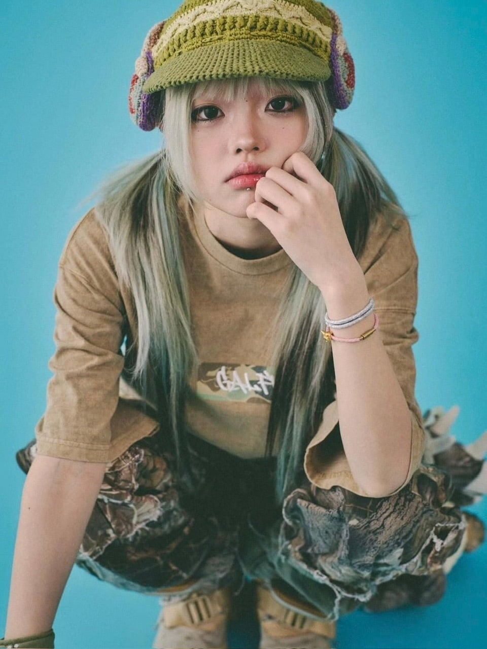 【GALFY】ガルフィーカモボックスロゴTee