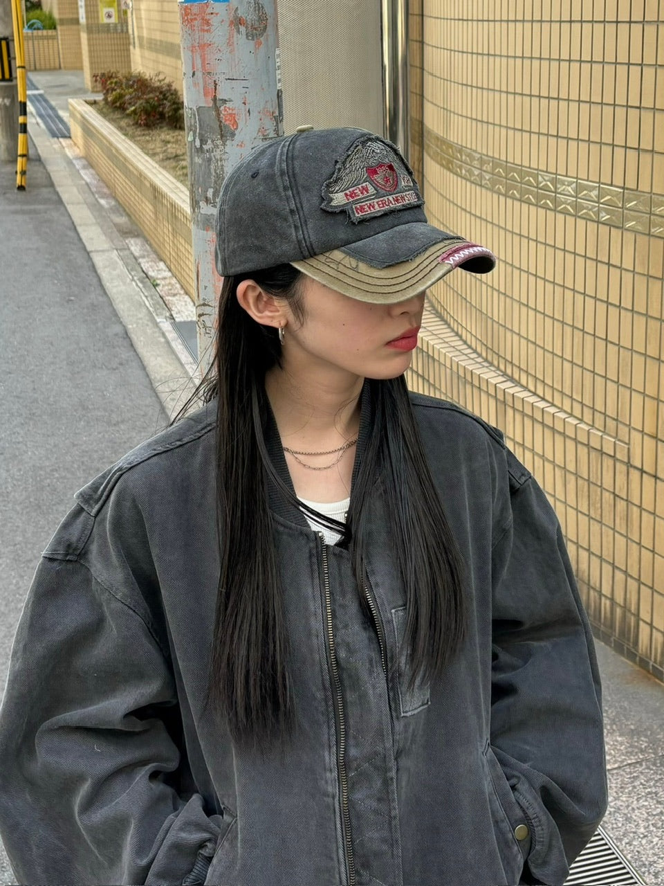 大阪店WEB限定【Chikashitsu +】vintage design cap (3color)