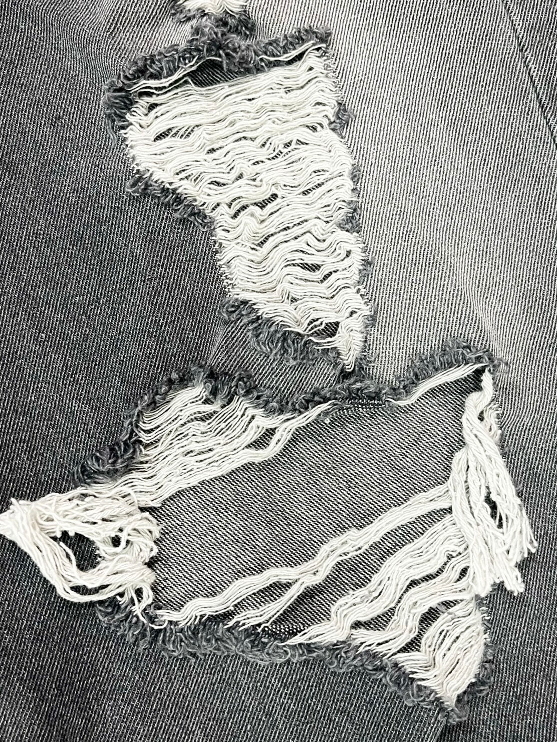 受注制【Bizarre Maiden】grunge crush denim pants (2color)