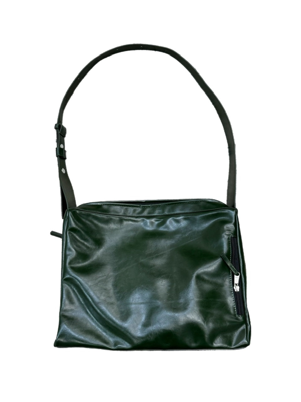 受注制【Chikashitsu +】vegan leather box belt bag (2color)