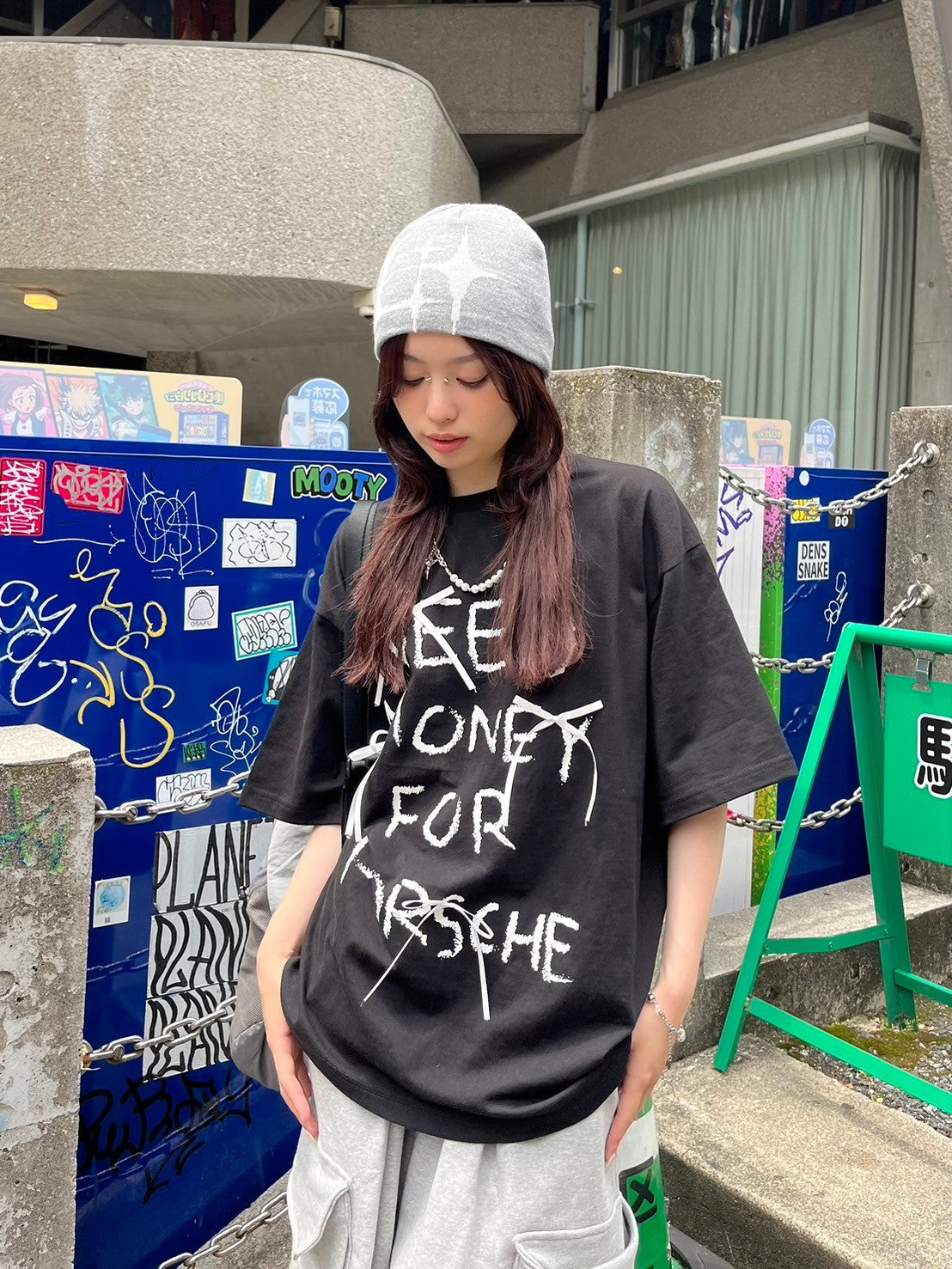 【nmtc +】ribbon half sleeve tee (3color)