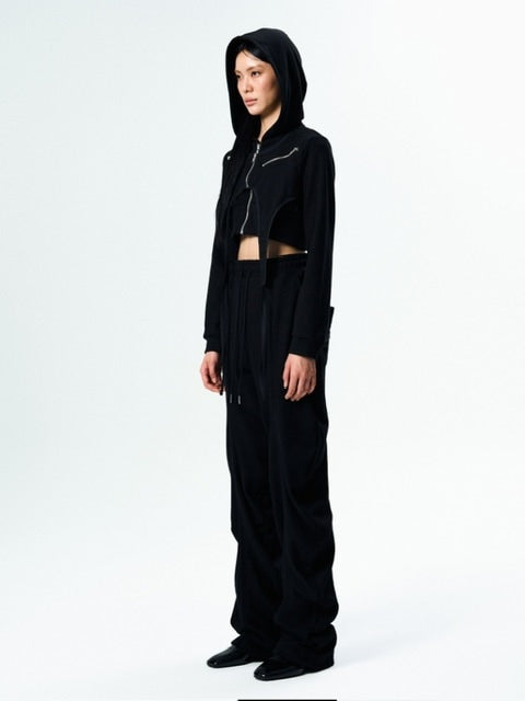 【ARTS DE BASE】Hood Crop Jacket