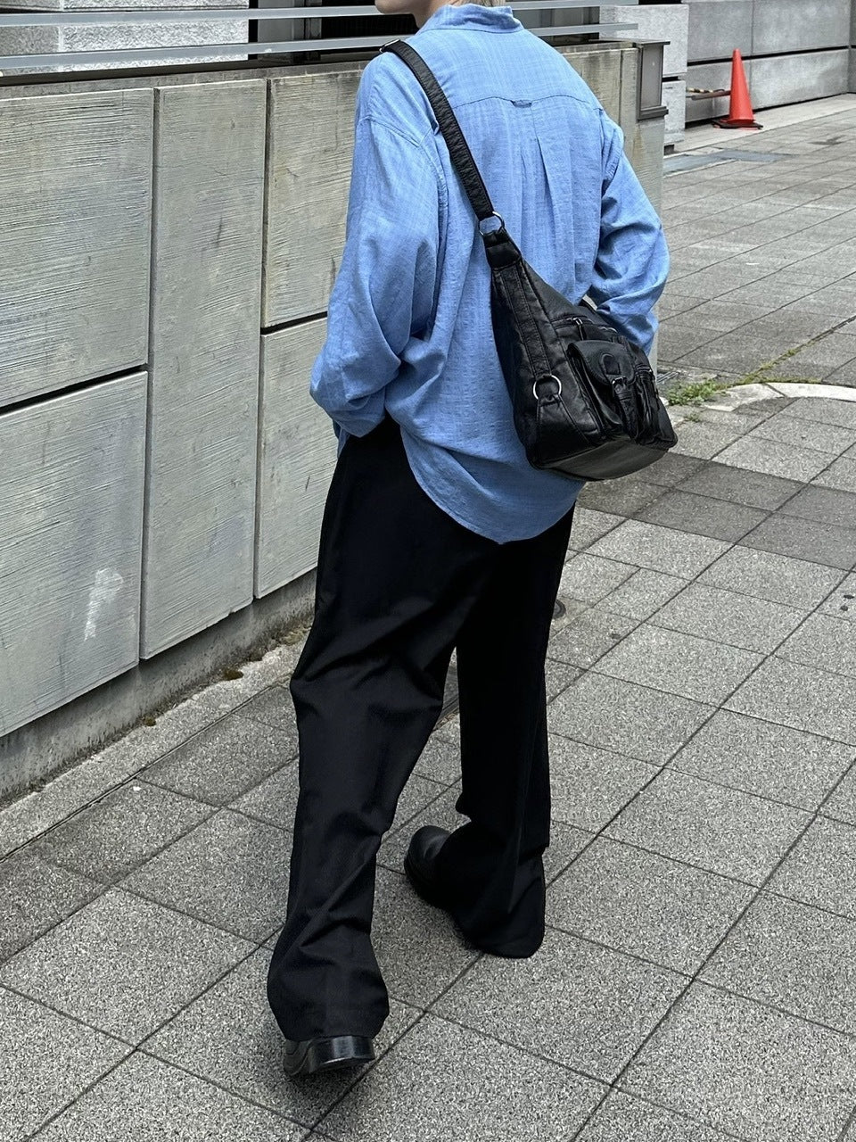 大阪店WEB限定【Chikashitsu +】leather pocket shoulder bag 2