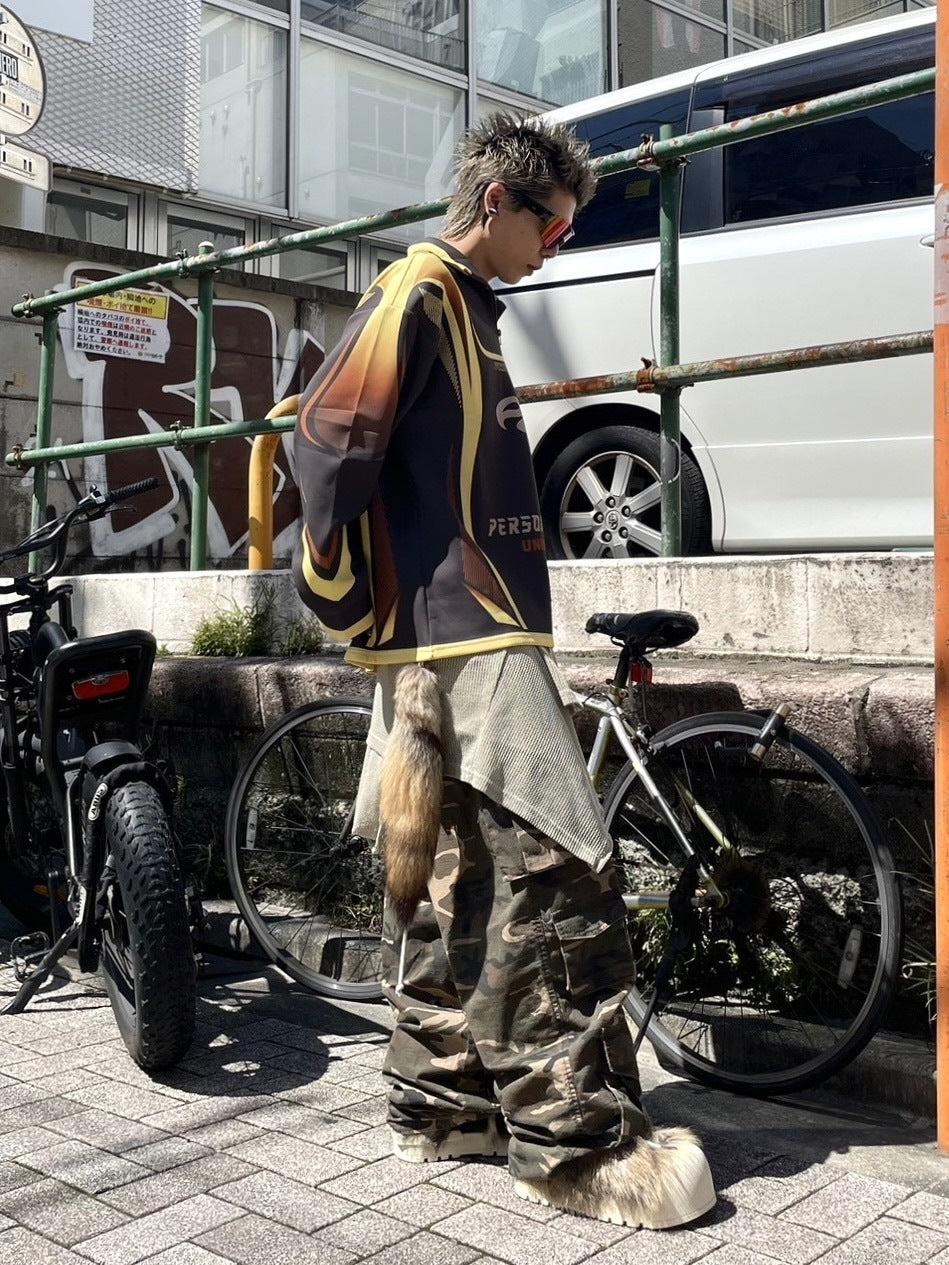 【Never mind the XU】camouflage pants (2color)