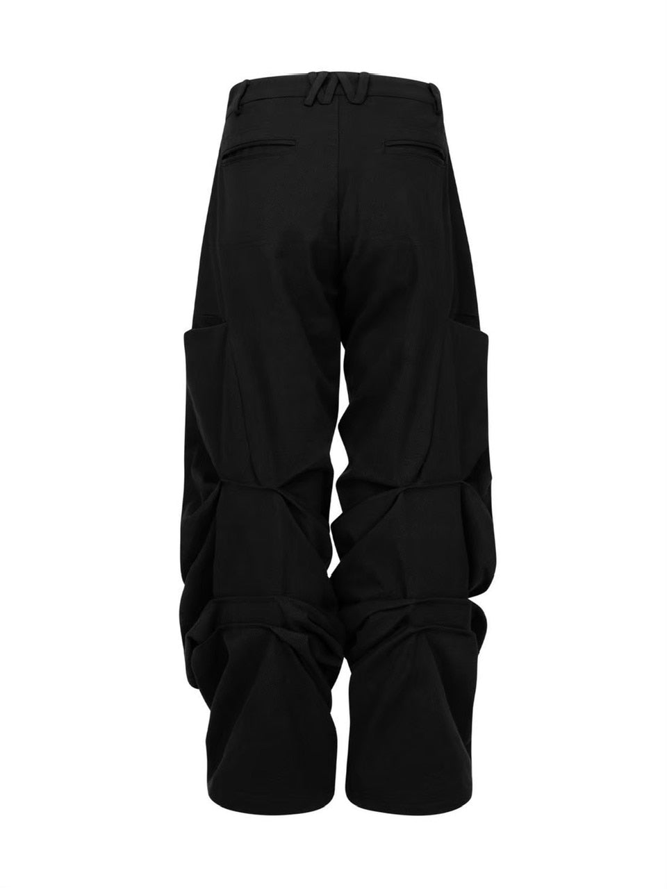 【NACHE】PINTUCK WIDE PANTS (UNISEX)