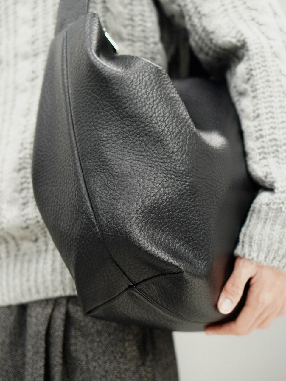 東京店WEB限定【Chikashitsu +】eco leather cross bag (2color)