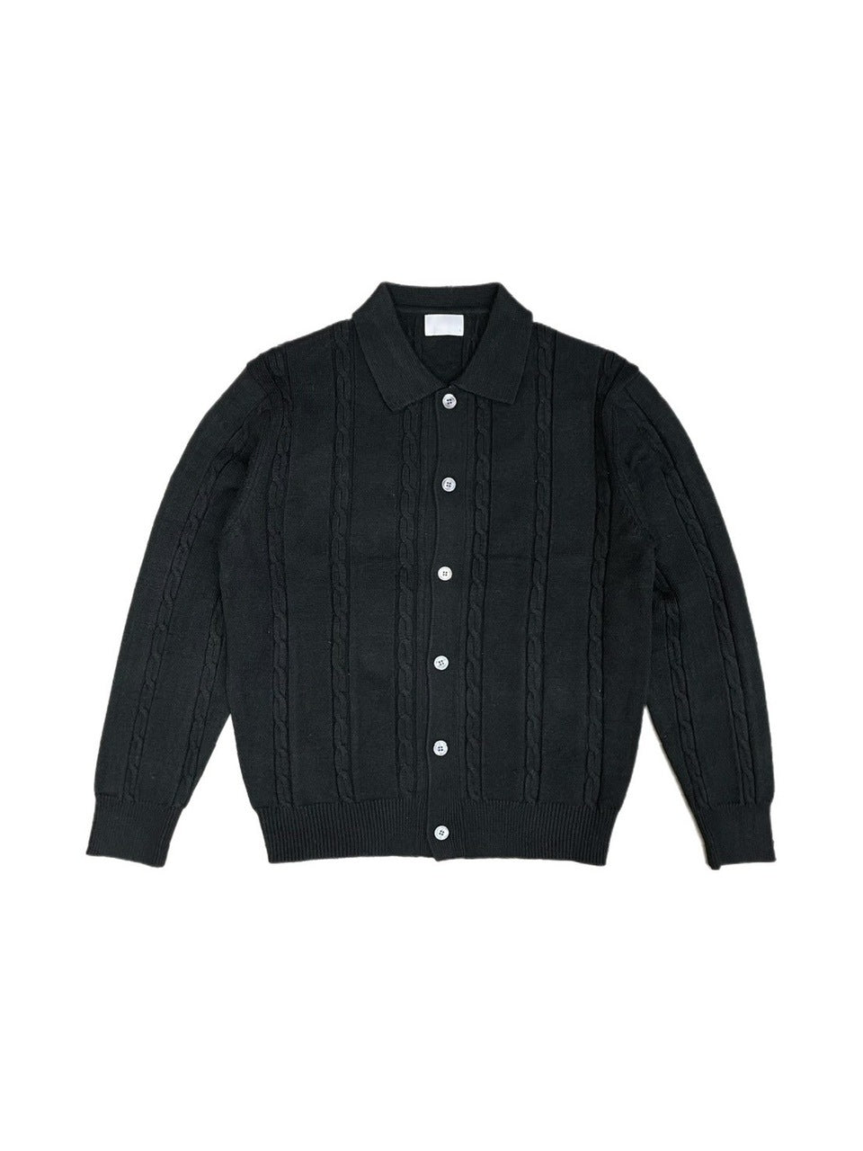 受注制【Chikashitsu +】cable lib knit cardigan (3color)