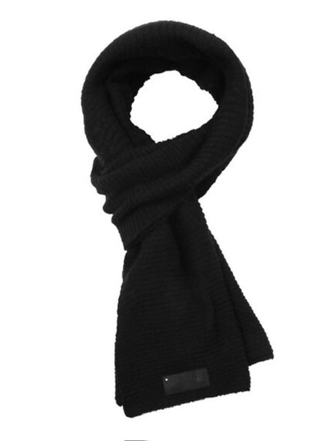 【Miseki seoul】Patch knit muffler