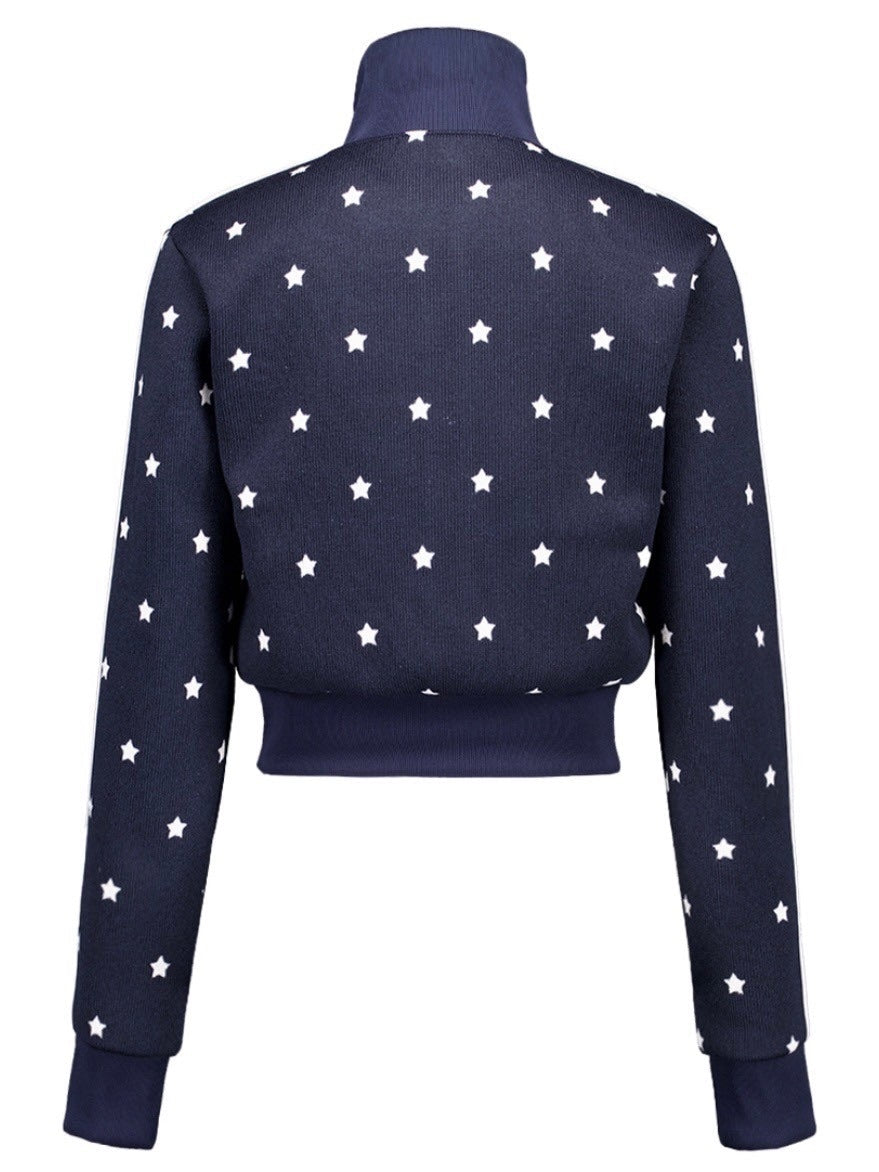 【SETUP‐EXE】STAR SPORTY ZIP-UP / 【セットアップエグゼ】スタースポーティージップアップジャケット