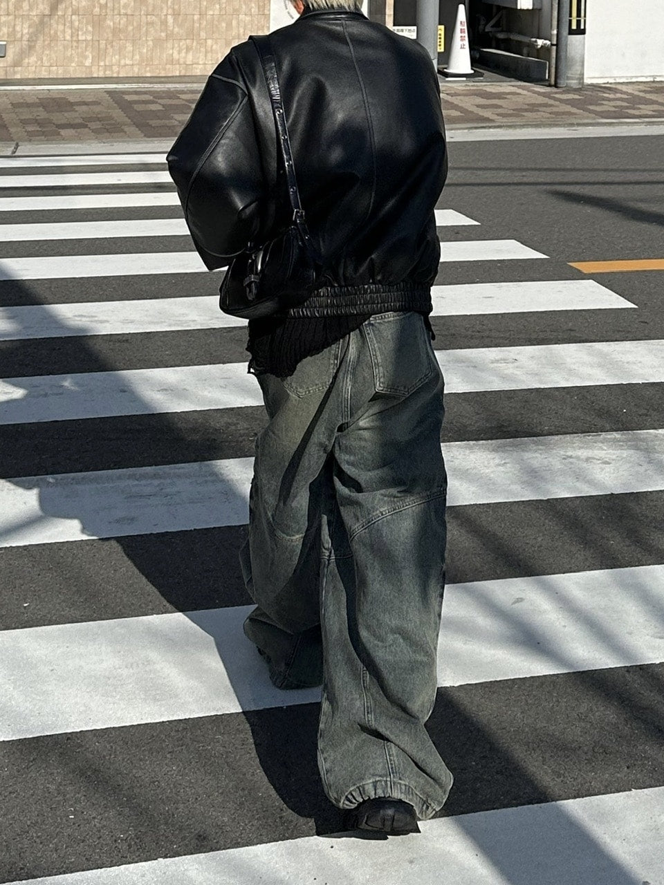 大阪店WEB限定【Chikashitsu +】double pocket wide denim pants (2color)