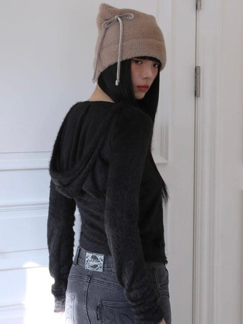 【Uglyshadow】ANGORA CAT BEANIE