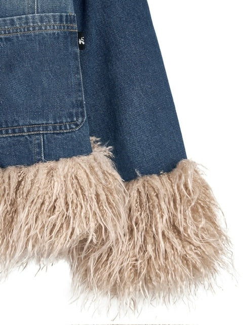 【YOUTHBATH】Fluffy washed jacket