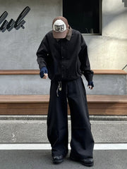 【youll】2tuck slit curve slacks