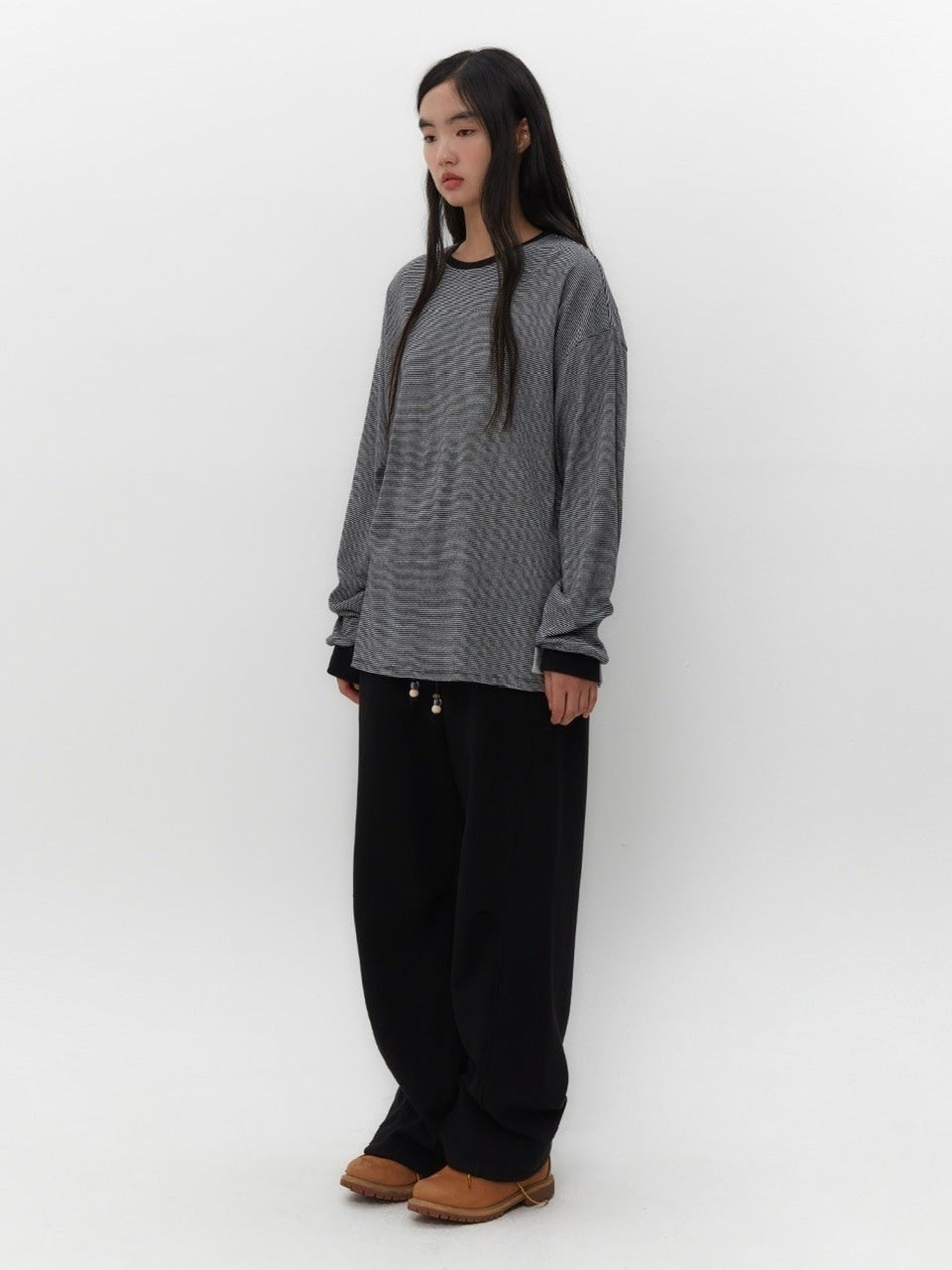 【TUOMIO】STRING CHARM SWEATPANTS