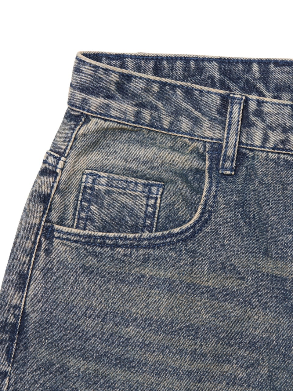 【NOMANUAL】B.C.L DENIM PANTS / 【ノーマニュアル】ワイドデニムパンツ