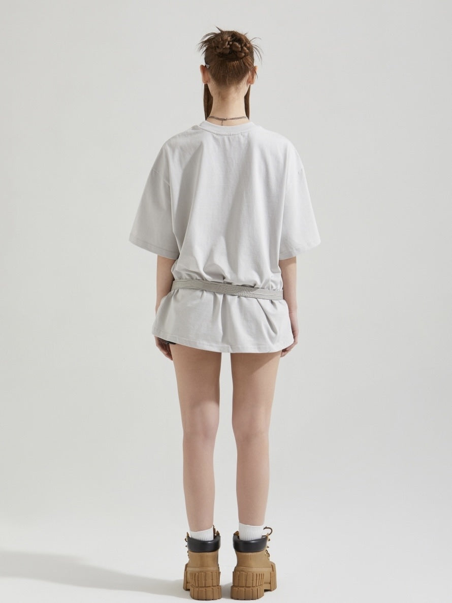 【GATELESS】MICRO MINI PLEATS SKIRT PANTS