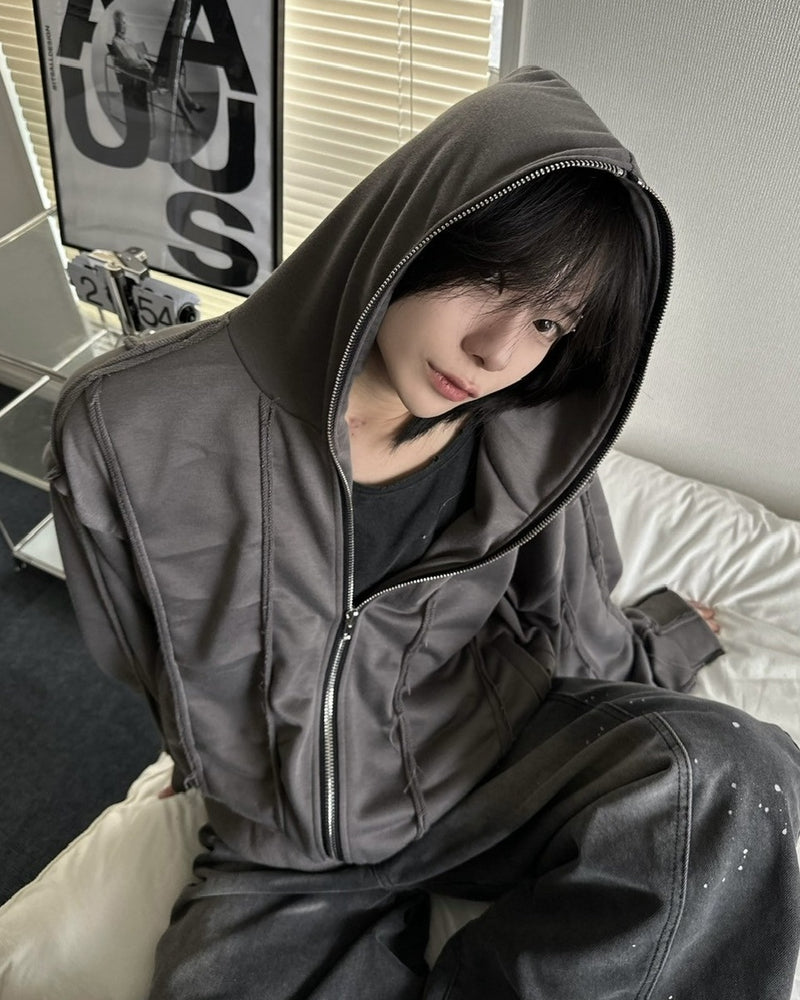 【LUV CODE】full zip up hoodie