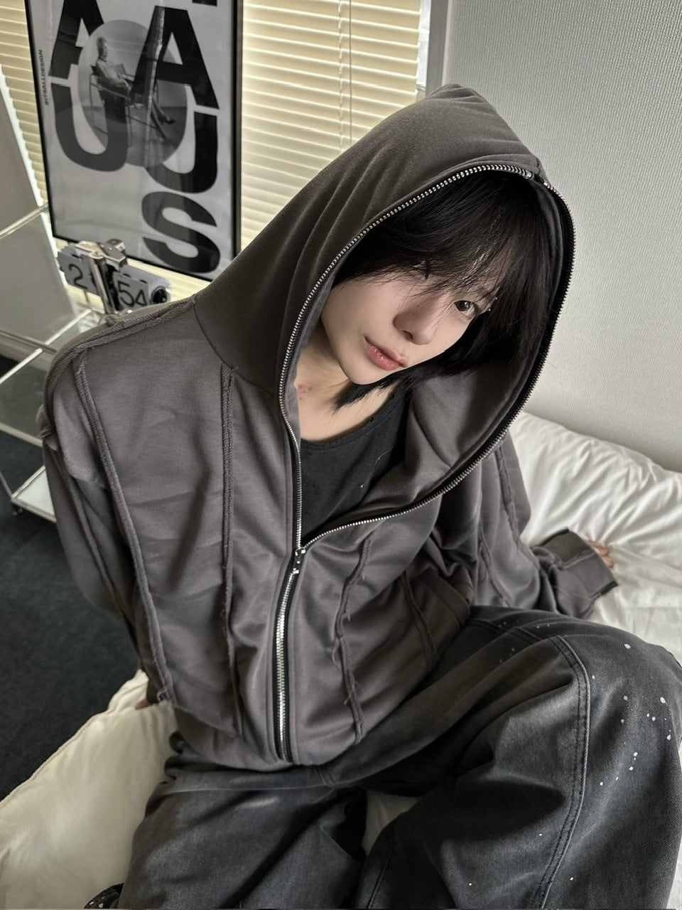 【LUV CODE】full zip up hoodie