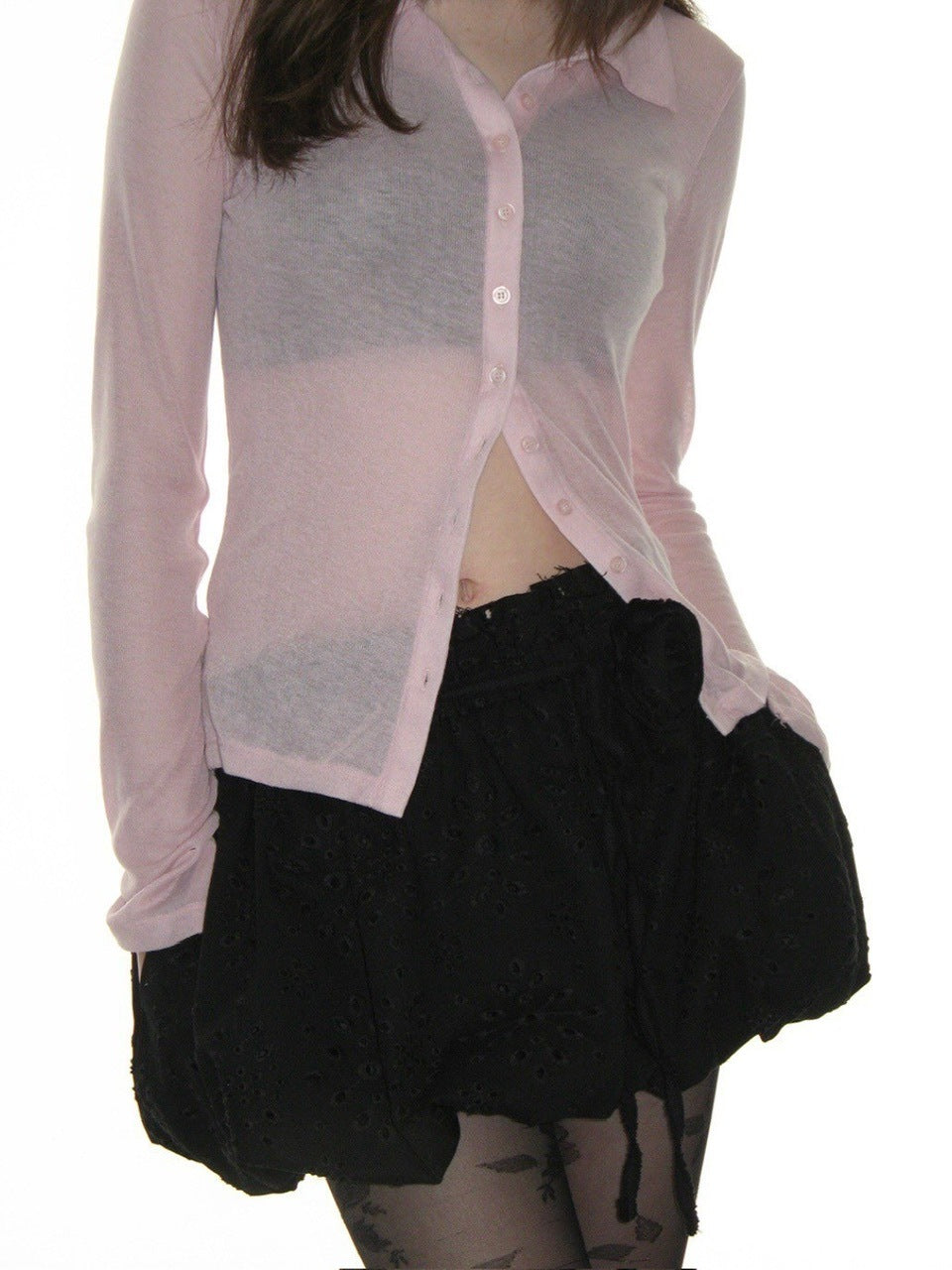 【CRANK】ROSE PUNCHING BALLOON SKIRT