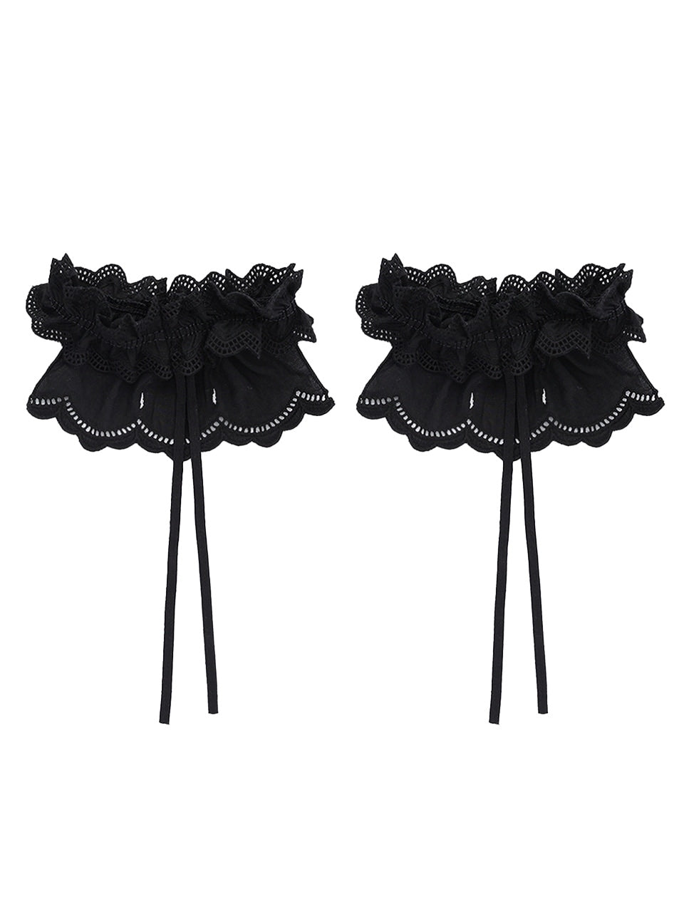 【CRANK】COTTON FRILL SHOE COVER