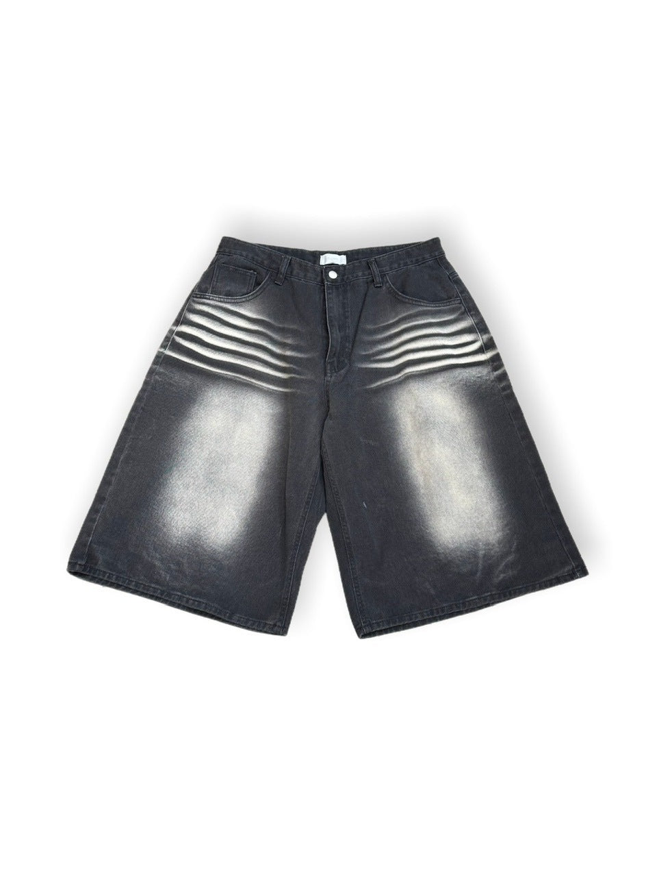 受注制【Chikashitsu +】8-length bermuda denim pants (2color) / 【チカシツプラス】8分丈バミューダハーフデニムパンツ