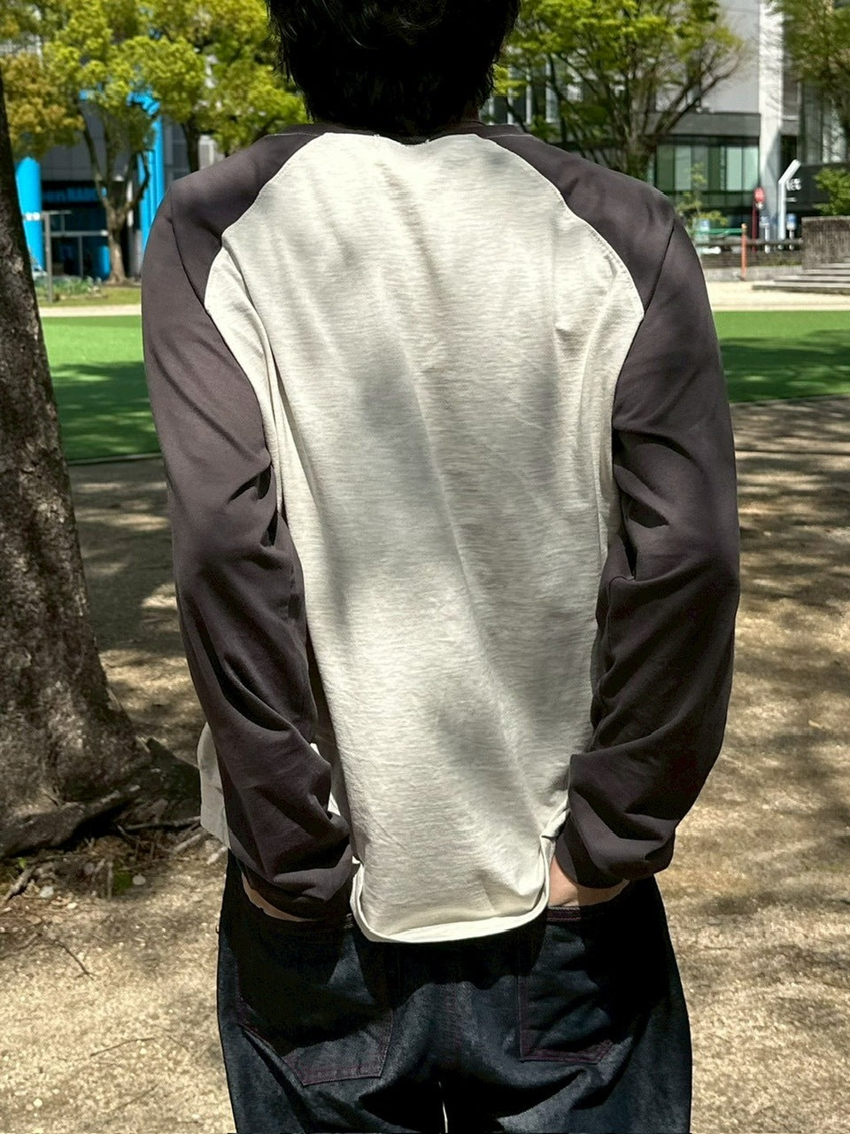 受注制【youll】explore raglan long sleeve tee