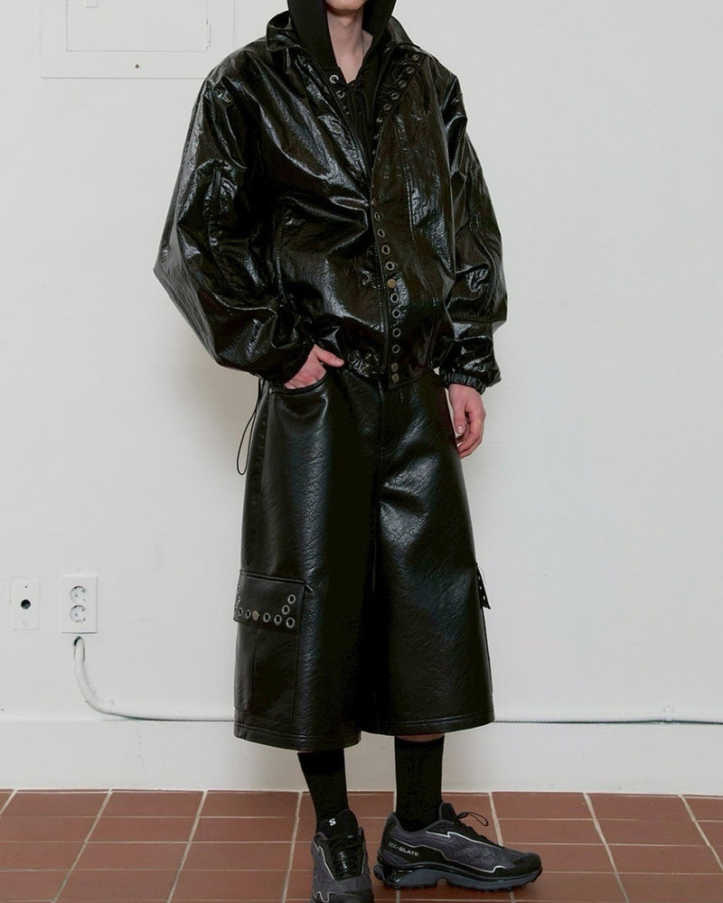 【ESC STUDIO】eyelet wind breaker jacket