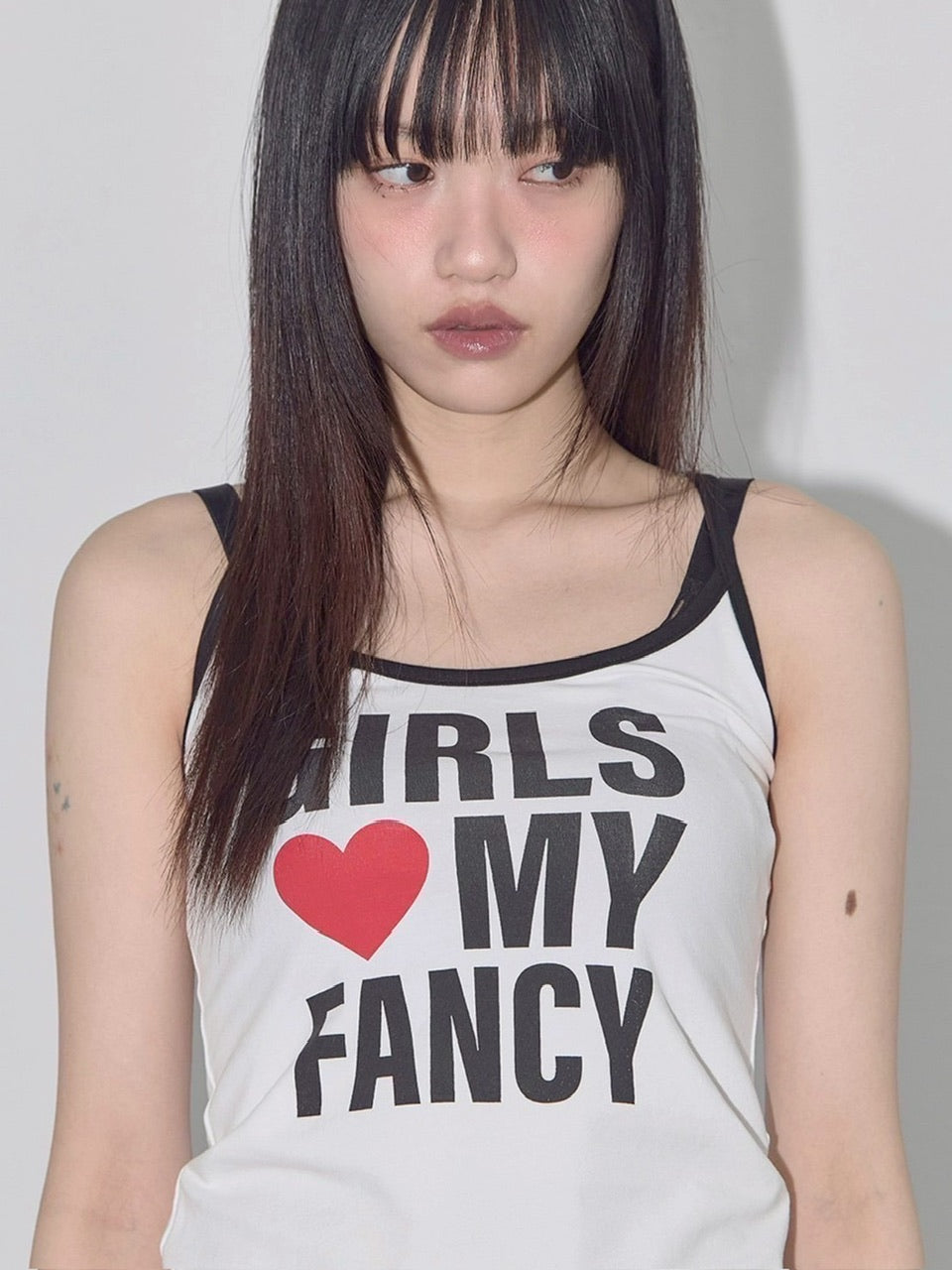 【FANCY CLUB】GIRLS MY FANCY SLEEVELESS / 【ファンシークラブ】プリントキャミソール