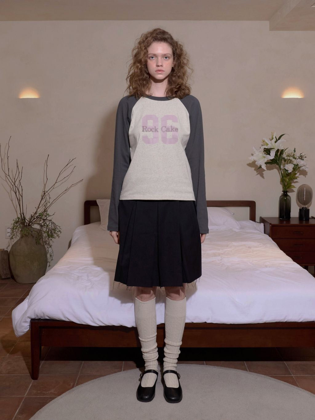 【ROCK CAKE】96 Raglan Long Sleeve