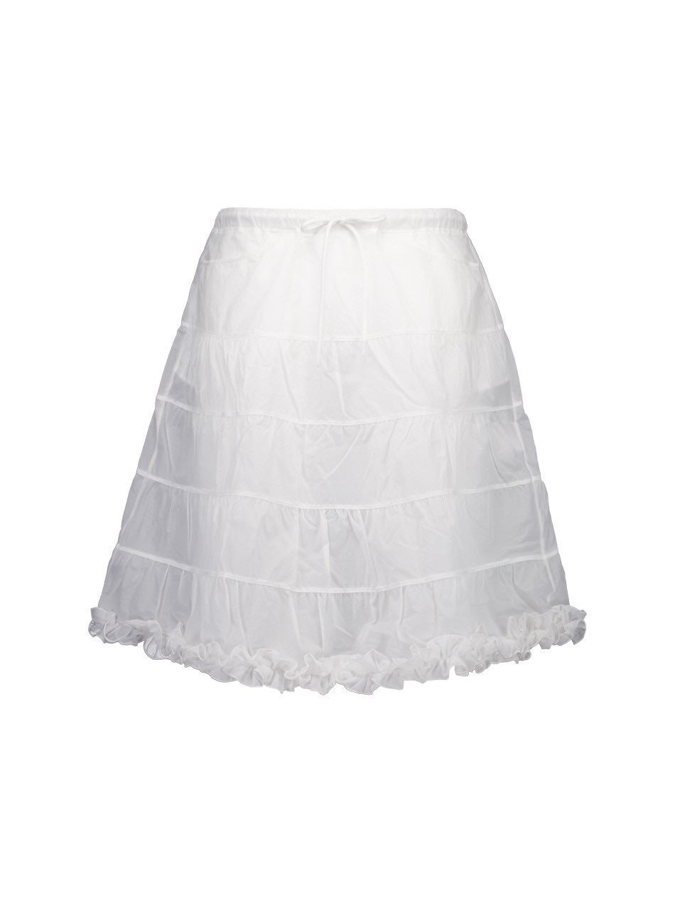 【SETUP‐EXE】FRILL CANCAN SKIRT