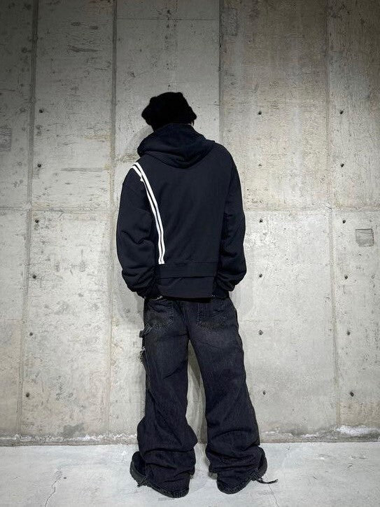 【roaringrad】WASHED DENIM CARPENTER PANTS