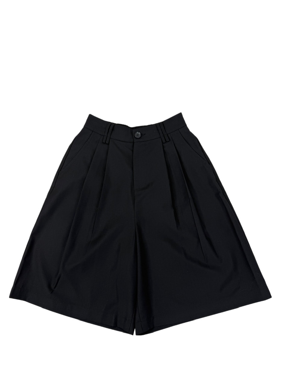 国際配送【Nerd out XU】Bermuda slacks tuck pants (2color)