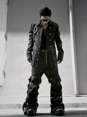 【RICH】Multi Button Denim Jacket