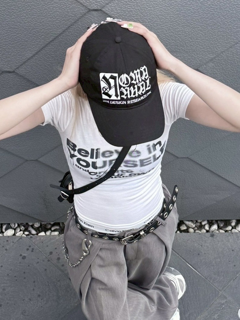 受注制【nmtc +】design crop tee (3color) / 【エヌエムティーシープラス】デザインクロップ半袖Tシャツ