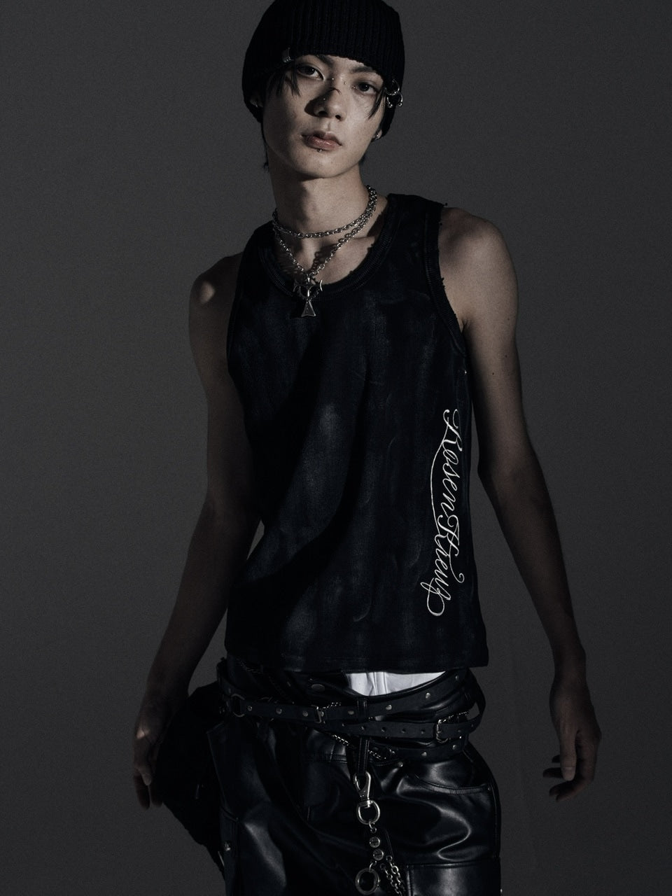 【Rosen Kreuz】ASHES HALO TANK TOP