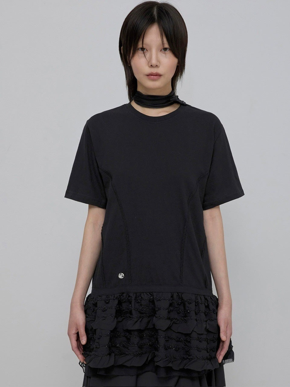 【FLAREUP】Layered Lace T-Shirt
